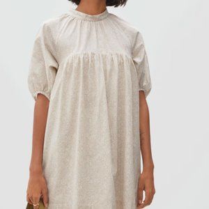 EVERLANE The Shirred Mini Dress